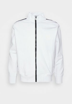 UNISEX - Zip-up sweatshirt - white