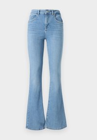 JONNA HIGH RISE FLARE - Flared Jeans - light blue denim