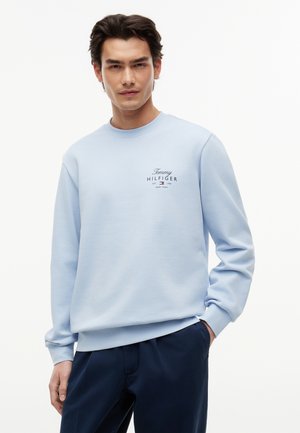 Tommy Hilfiger SCRIPT STACK BRAND LOVE - Φούτερ - breezy blue
