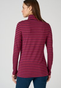 Damart SOUS MAILLE ROULÉ - Maglietta a manica lunga - violet rayé