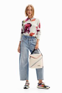 Desigual SCRIBBLE LACROIX - Stickad tröja - hamburg