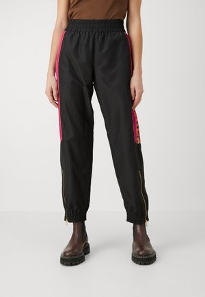 PRINT MACULA - Tracksuit bottoms - black