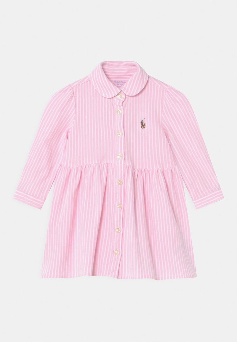 Polo Ralph Lauren OXFORD STRIPE DRESS BABY SET Jersey dress carmel