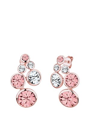 SPARKLING BASIC GEO - MIT KRISTALLEN VON SWAROVSKI® - Øreringe - rose gold-coloured