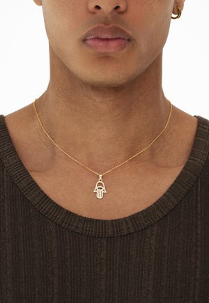 STUDDED HASMA - Necklace - gold-colored