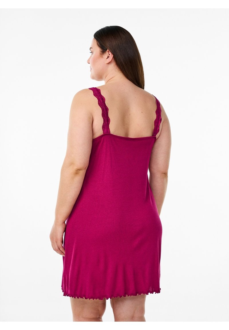 Zizzi Nightie - raspberry radiance/berry - Zalando.ie