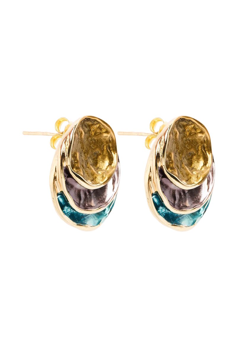 Jimmy Key DETAILED ROUND FIGURED - Orecchini - green