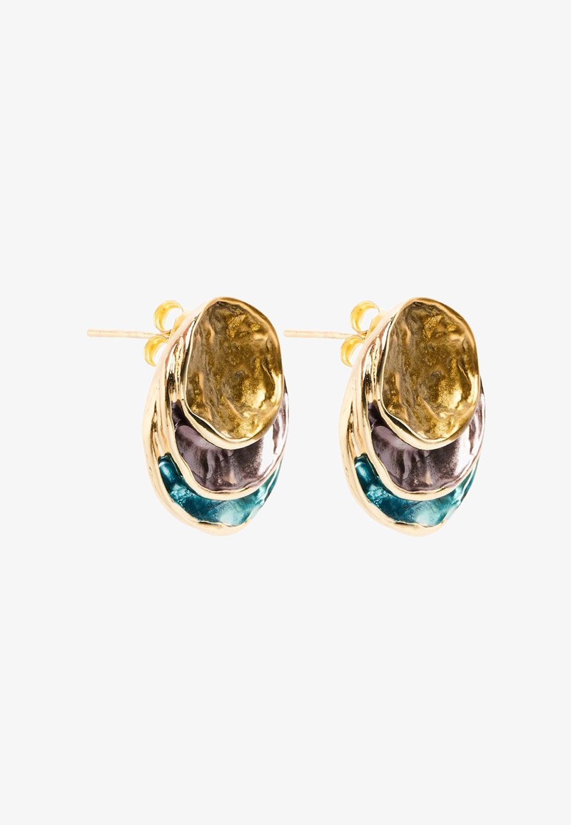Jimmy Key DETAILED ROUND FIGURED - Orecchini - green
