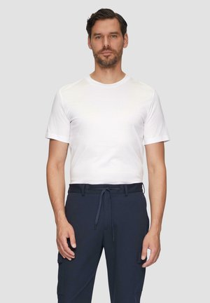 MERZERISIERTER - T-Shirt basic - weiß