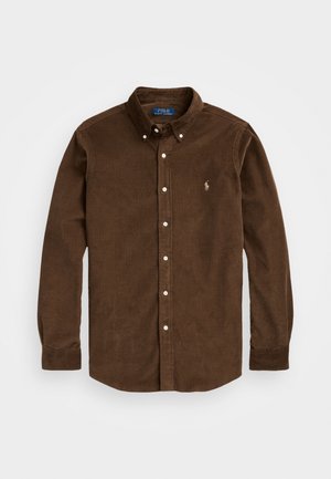Polo Ralph Lauren SLBDPPCS-LONG SLEEVE-SPORT SHIRT - Skjorta - chocolate mousse
