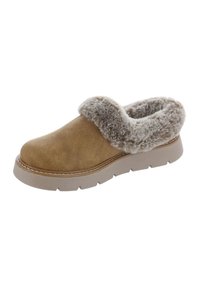 Skechers COZY BLEND - Ciabattine - camel