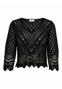 NEW SUN CROPPED  - Svetr - black