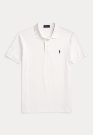 Polo Ralph Lauren CUSTOM SLIM FIT STRETCH MESH POLO SHIRT - Polokošeľa - white