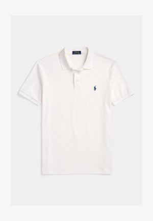 Polo Ralph Lauren CUSTOM SLIM FIT STRETCH MESH POLO SHIRT - Polokošeľa - white