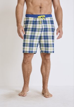 BERMUDAS - Pyjamasbyxor - rough plaid marina