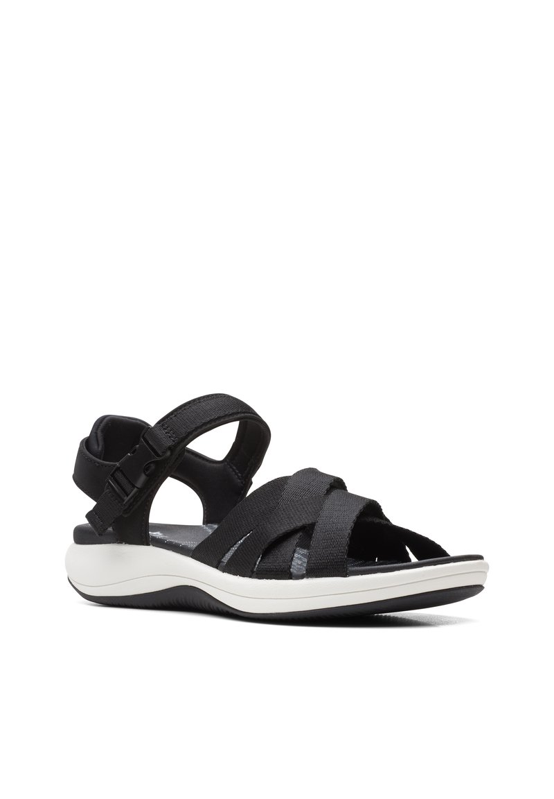 Damen Sneaker | Clarks MIRA TIDE D Plateausandalette black/schwarz - FC84308 Damen Sneaker | Clarks MIRA TIDE D Plateausandalette black/schwarz - FC84308