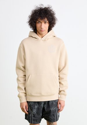 LOGO HOODY - Melegítőfelső - beige