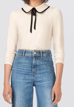 T-shirt à manches longues - beige