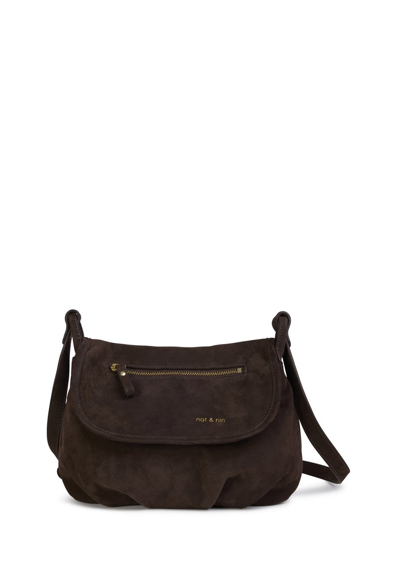 nat & nin JEN - Borsa a tracolla - dark brown