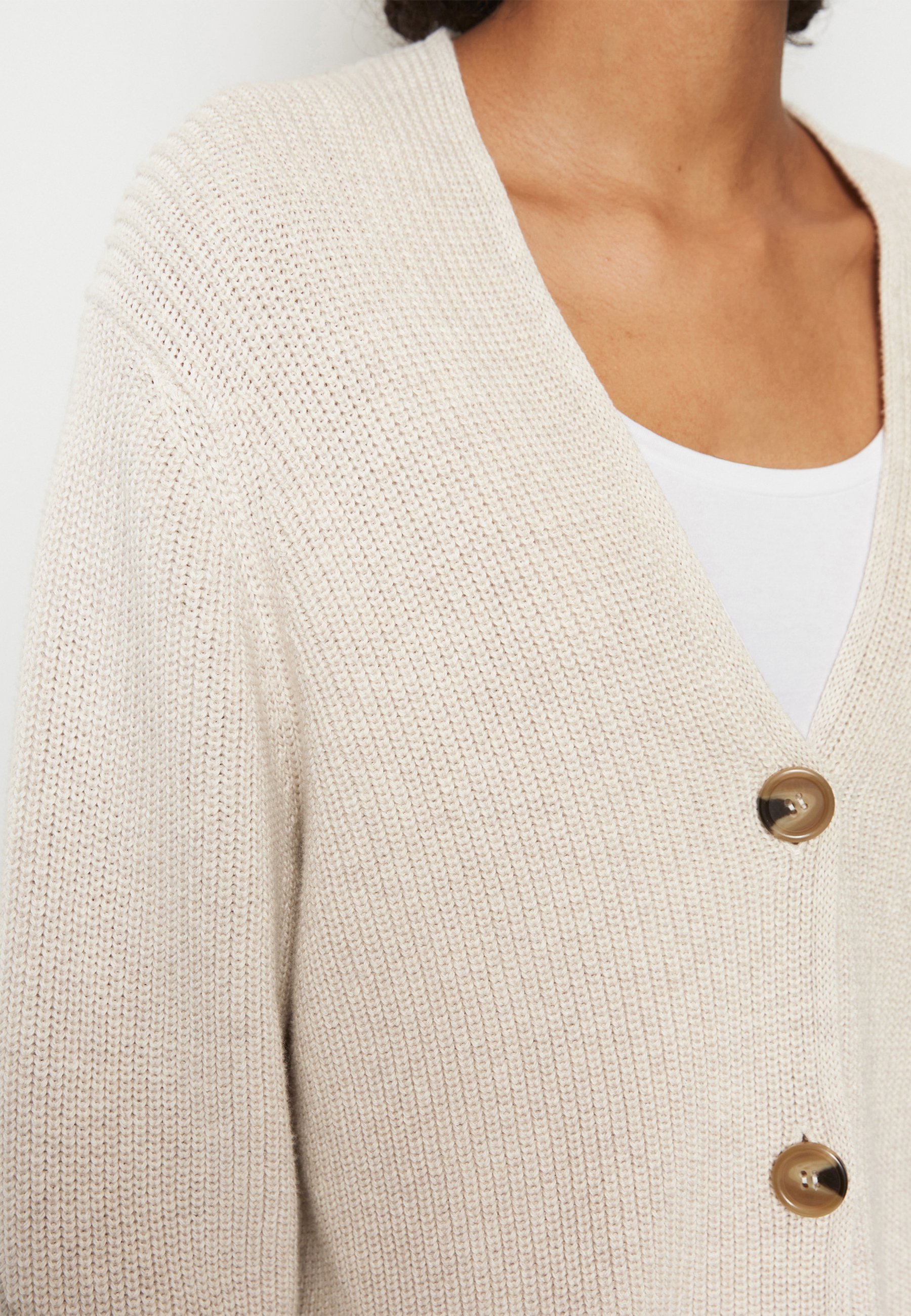売れ筋商品|||マルコポーロ ニット&セーター レディース アウター CARDIGAN LONGSLEEVE V-NECK - Cardigan - sandy Tulip Cardigan - Tan | Levi's® US