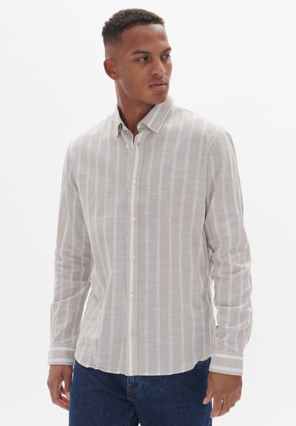 CHRISTALDO - Hemd - plaza taupe