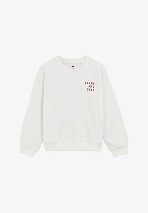 Športni pulover - white