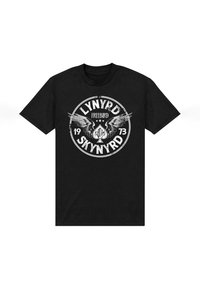 Henry Tiger Triko s potiskem - black