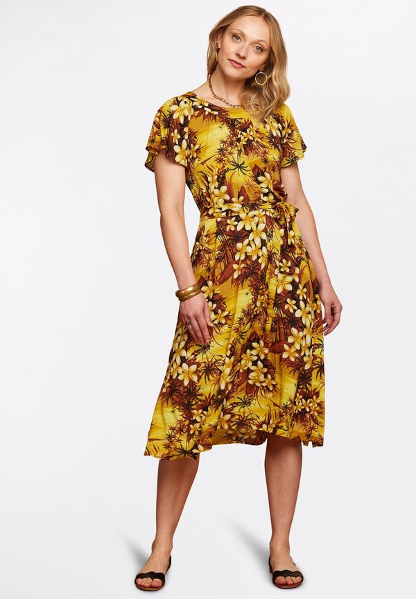 TALIA EMERALD - Freizeitkleid - amarillo gold