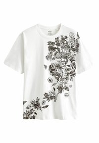 Next TATTOO FLORAL GRAPHIC  - Basic póló - white