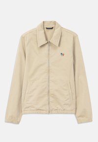 UNLINED COACHES JACKET ZEBRA - Veste en jean - beige
