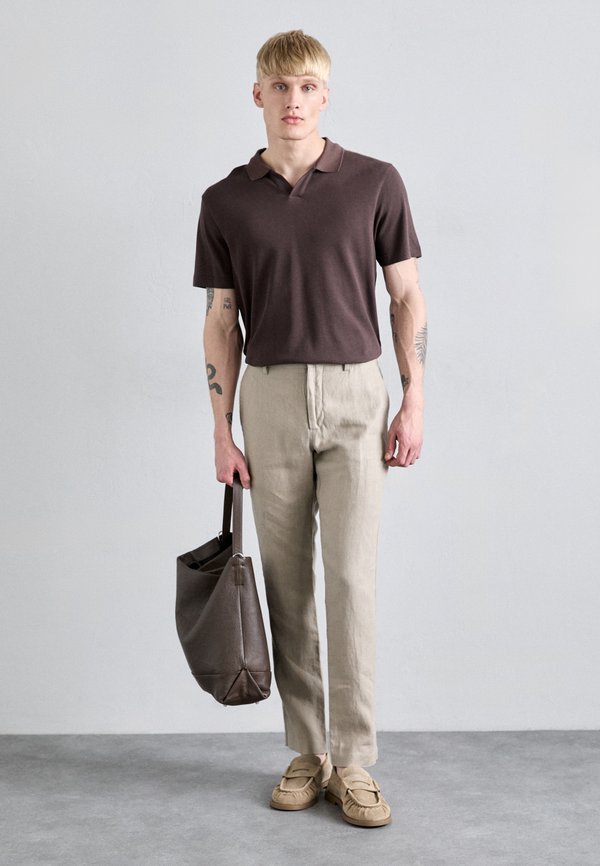 THEO - Trousers - greige2