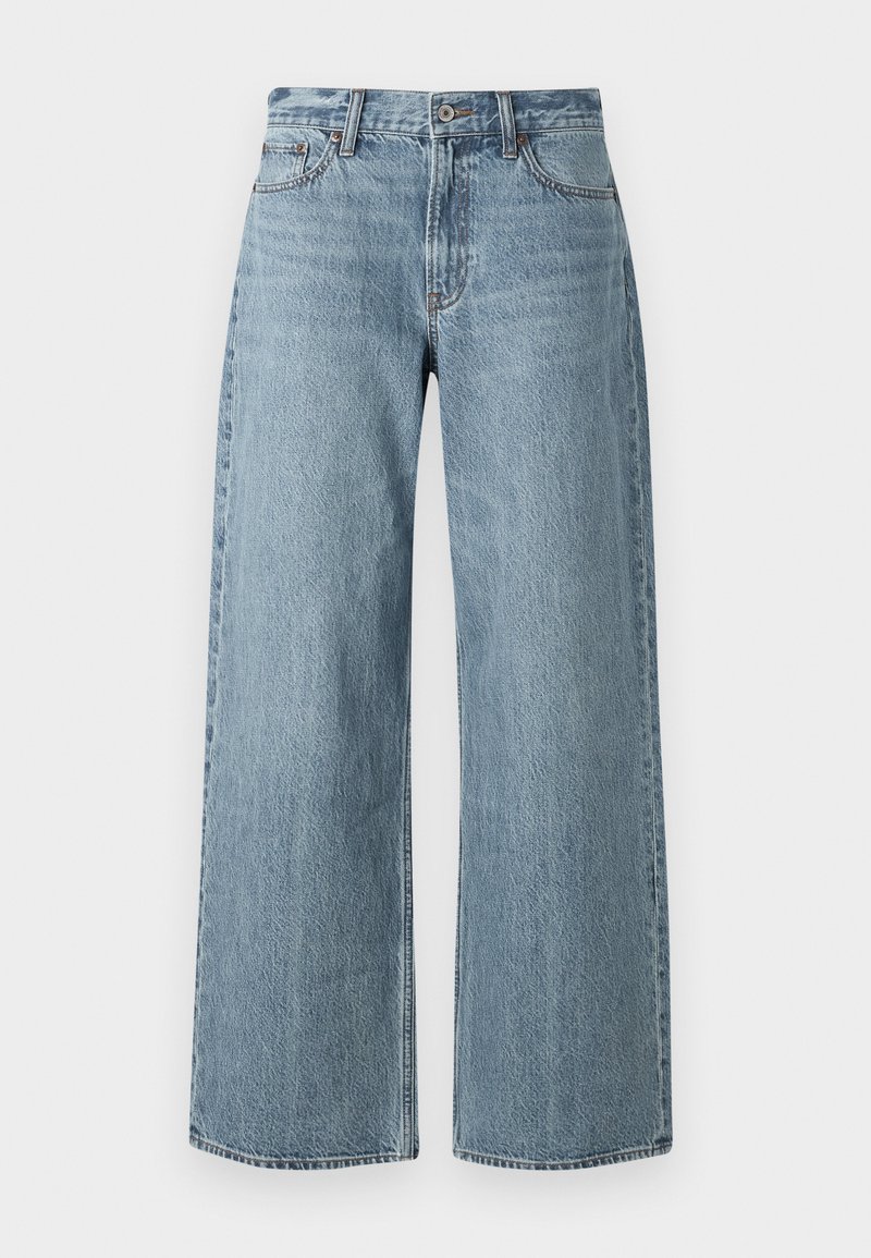 Abercrombie & Fitch Relaxed fit jeans blauw denim/bluedenim Abercrombie & Fitch Relaxed fit jeans blauw denim/bluedenim