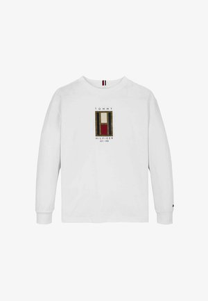 Tommy Hilfiger, Maglietta a manica lunga - blanco