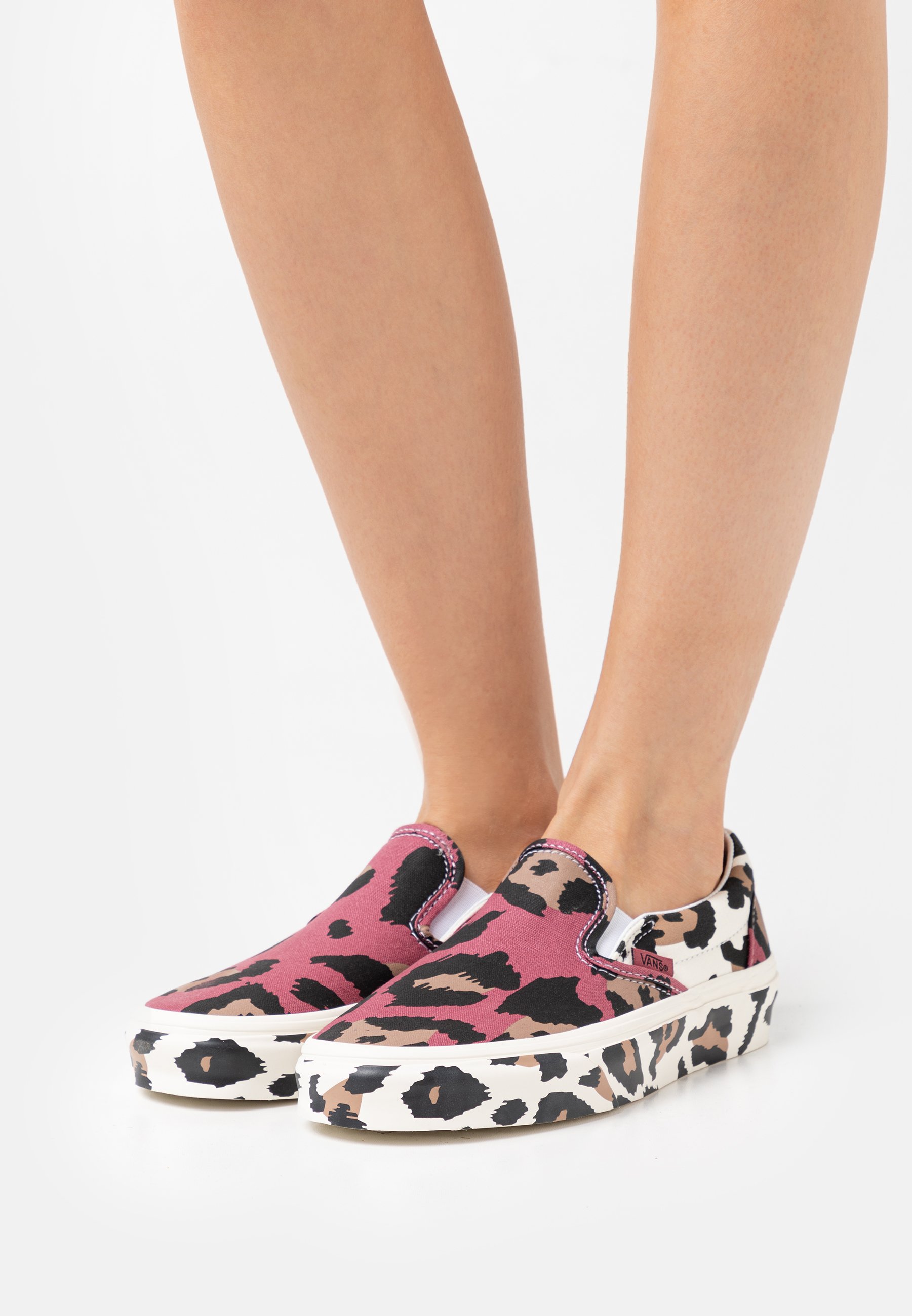 rose slip on vans