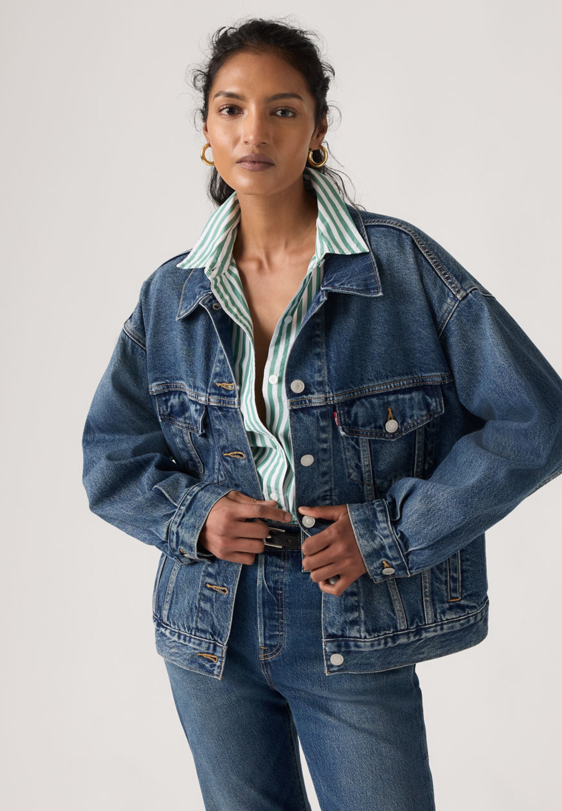 Levi's® 90S TRUCKER - Denim jacket - blue denim - Zalando