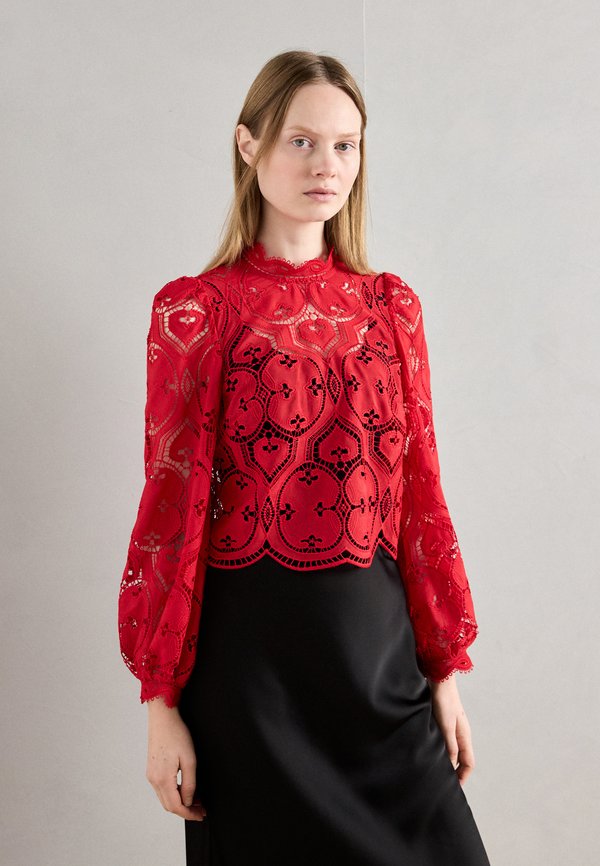 OMBRE - Blouse - cerise