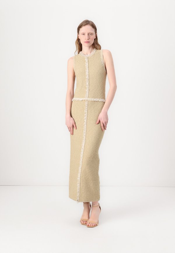 FOVINA - Jumper dress - beige4