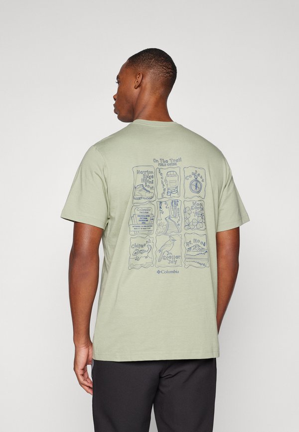KETTLE RIVER™ BACK GRAPHIC TEE - Print T-shirt - safari