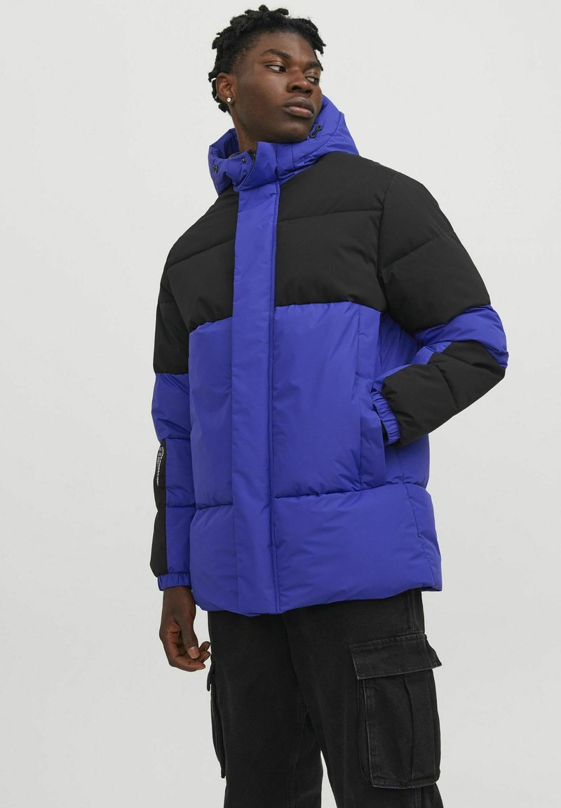 Jack & Jones JJEFORCE PUFFER - Wintermantel - bluing
