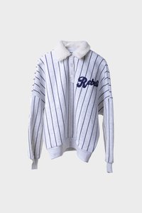 BASEBALL CONTRAST COLLAR - Sweatshirt - light grey melange