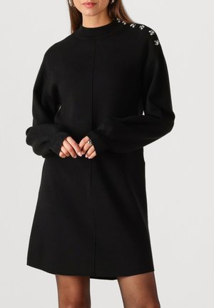 MINI YASHAMA - Strickkleid - black