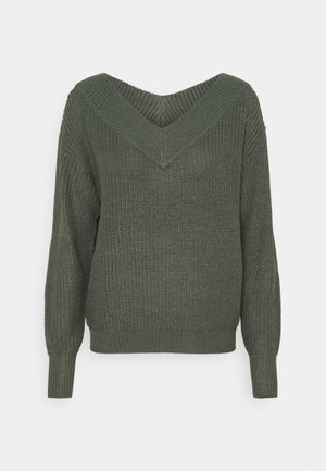 ONLY ONLMELTON LIFE - Strickpullover - balsam green
