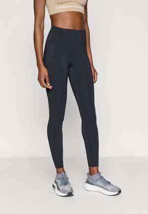 VANISH ELITE - Leggings - ultimate black/metallic silver-coloured