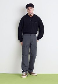 Carhartt WIP AVIATION PANT - Pantalon cargo - graphite rinsed