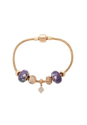 Armbånd - rose gold violet