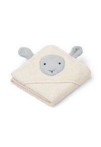 Liewood Albert Hooded Baby Towel Panda - Creme de la creme main image 1