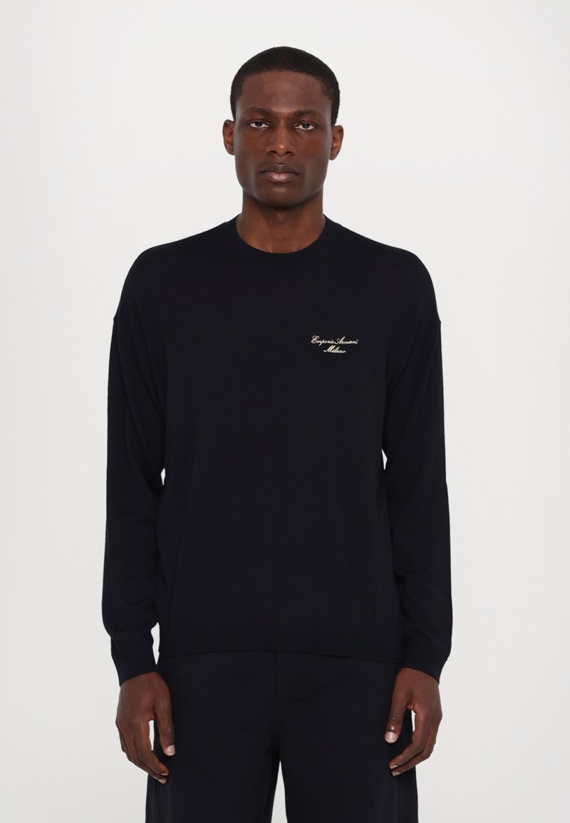 Emporio Armani - Pullover - blue navy/fog, Agrandir