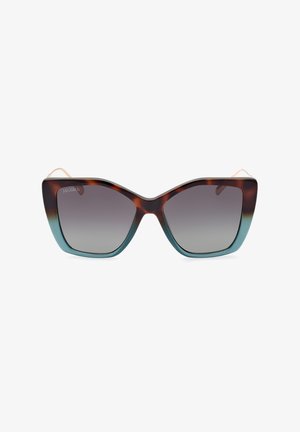 MAX&Co. MAX&CO. - OCCHIALI DA SOLE IN INIETTATO PER DONNA - Sunglasses - marrone chiaro-verde