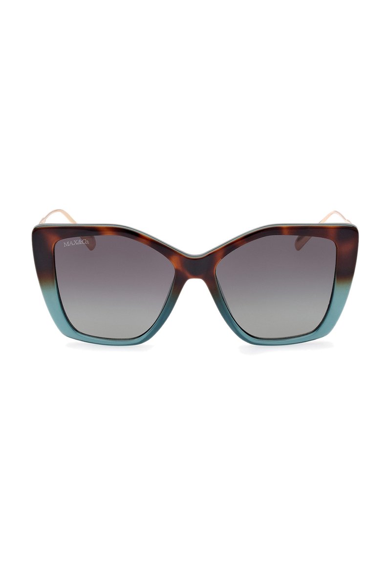 MAX&Co. MAX&CO. - OCCHIALI DA SOLE IN INIETTATO PER DONNA - Ochelari de soare - marrone chiaro-verde