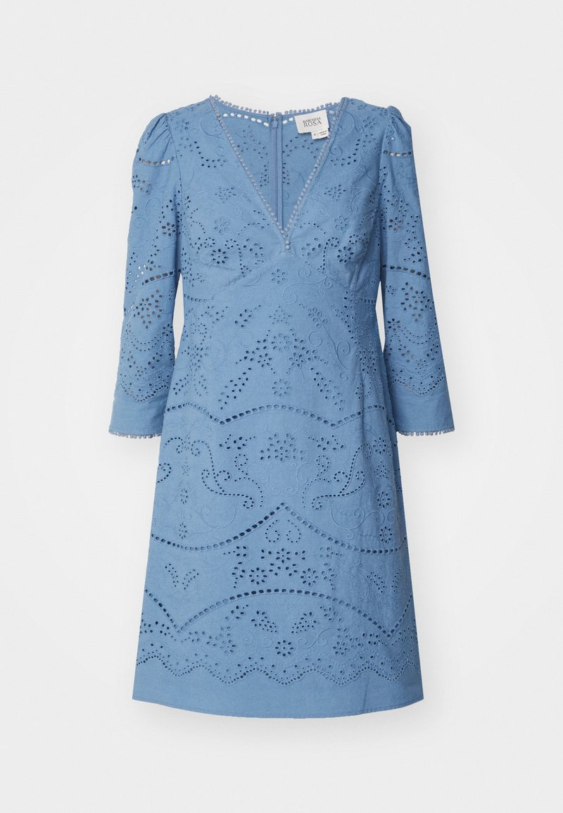 Marchesa Rosa Jurk blauw